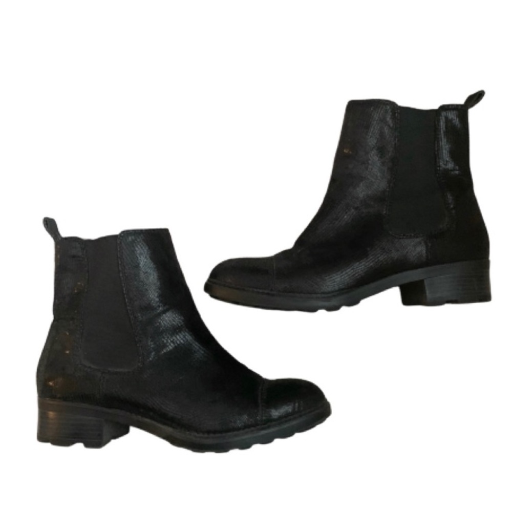 Calvin Klein Jeans Dominique Faux Snakeskin Boots